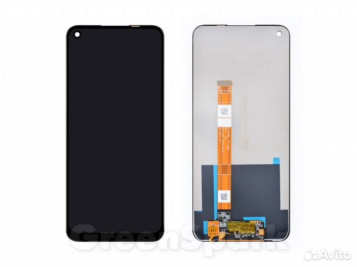 Дисплей для Oppo A53 4G 2020 +тач черный copy