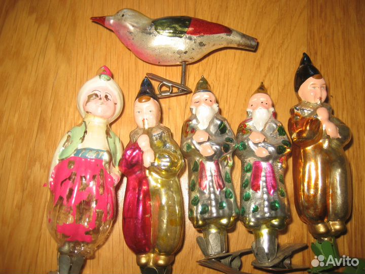 Елочные игрушки СССР