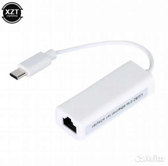 Адаптер ethernet lan type-c