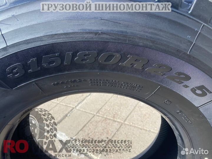 Автошина 315/80R22.5 kunlun KT855 22PR 158/156 D