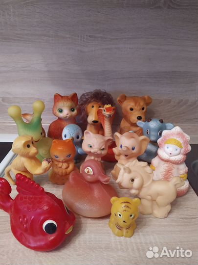 Игрушки резиновые СССР