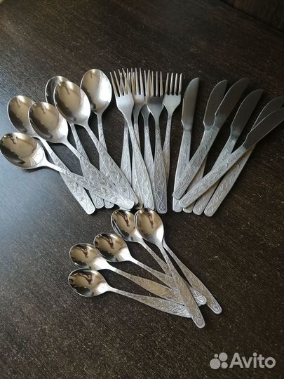 Набор столовых приборов СССР нержавейка