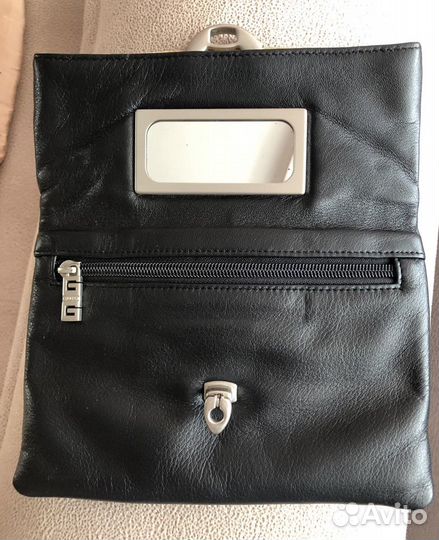 Клатч натуральная кожа
