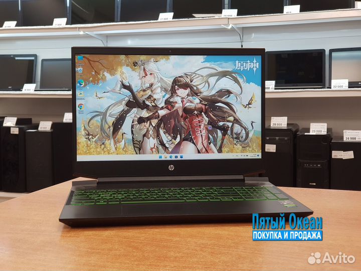 Игровой Ноутбук HP 15, Ryzen 5 3550H, GTX 1650