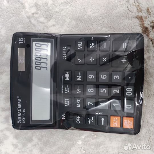 Калькулятор brauberg extra 16 BK
