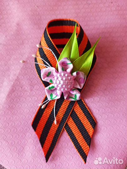 Георгиевская брошь, лента