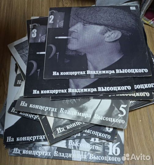 Пластинки Высоцкого
