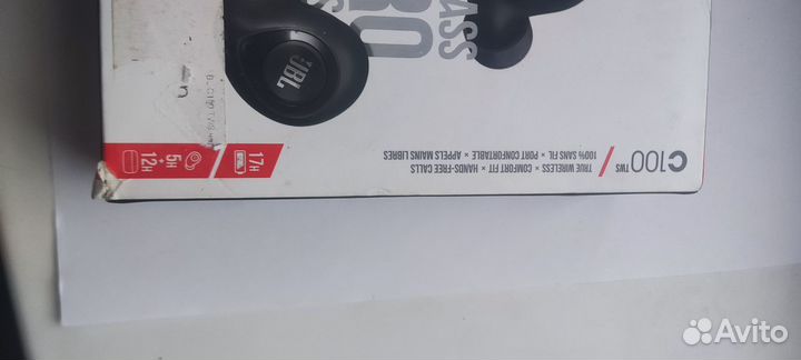 Jbl 100 tws оригинал