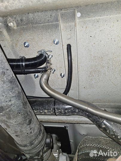 Автономный подогреватель с установкой