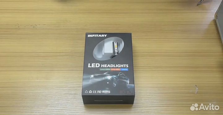 Лампы 3х режимные LED H7