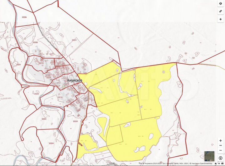 Участок 20 га (СНТ, ДНП)