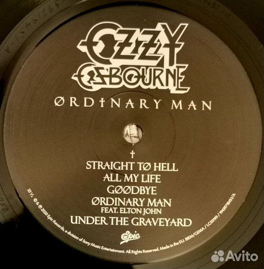 Винил Ozzy Osbourne – Ordinary Man