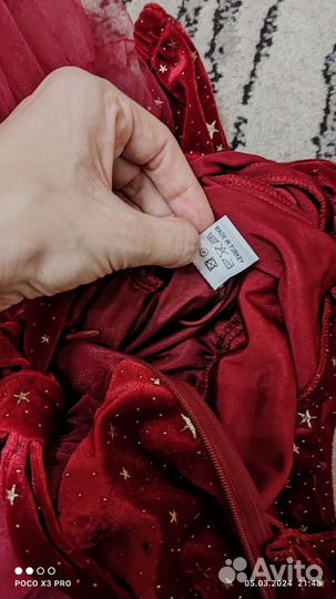 Платье для девочки 98