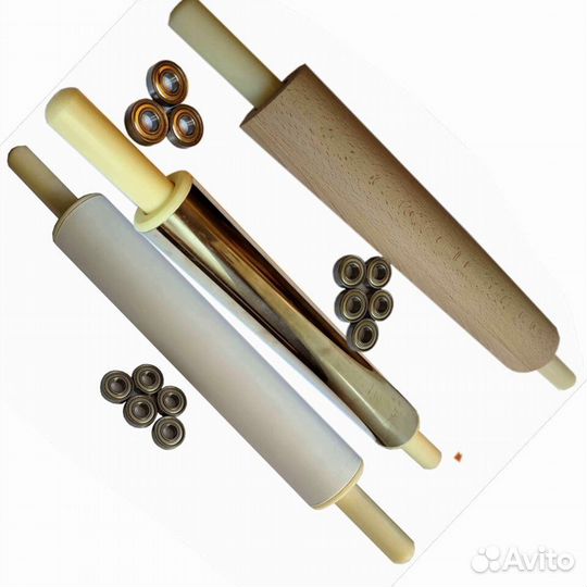 Скалка деревянная 35-7,7см