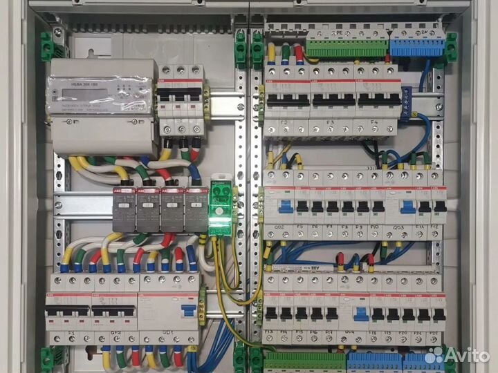 Электрик. Электромонтаж. Электрический щиток