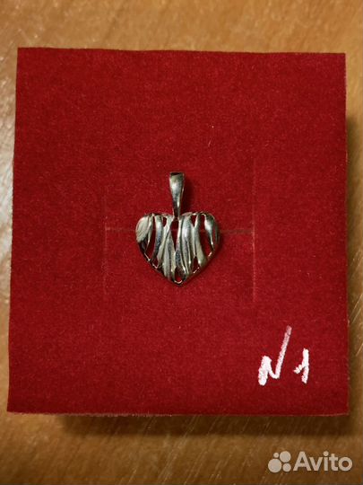 Подвеска/подвески серебро