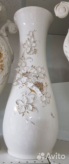 Ваза напольная керамическая