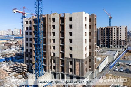 Ход строительства ЖК «Барбарис» 2 квартал 2023