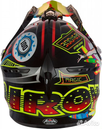 Кроссовый эндуро шлем Airoh Switch мото мотоцикл