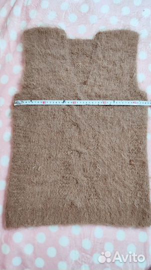 Жилет из верблюжьей шерсти