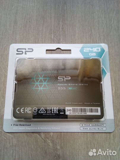 SSD Apacer, SanDisk, Adata 128 Gb, 240 Gb, 512 Gb