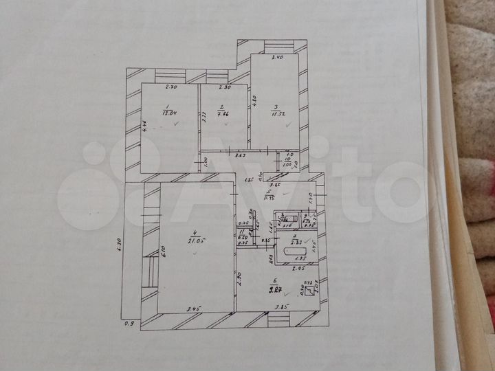4-к. квартира, 80,5 м², 1/3 эт.