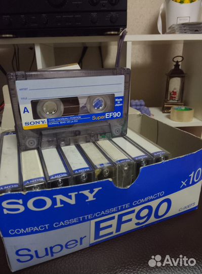 Аудиокассеты Sony