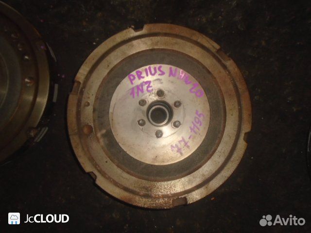 Диск сцепления на toyota prius NHW20 1NZ-FHE