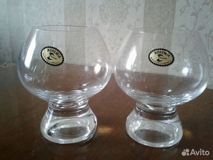 Бокалы Bohemia кружка хрусталь СССР Чехия