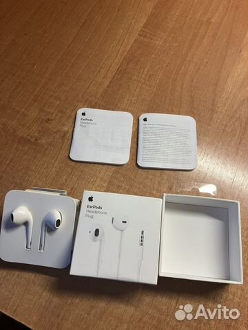 Наушники apple earpods jack 3.5