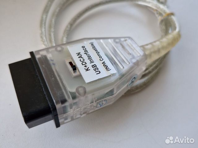Диагностический кабель BMW K+dcan,USB Interface