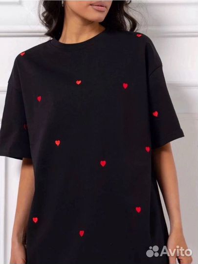 Футболка женская оверсайз