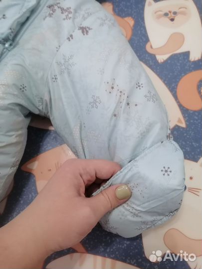 Зимний комбинезон конверт