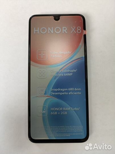 HONOR X8, 6/128 ГБ