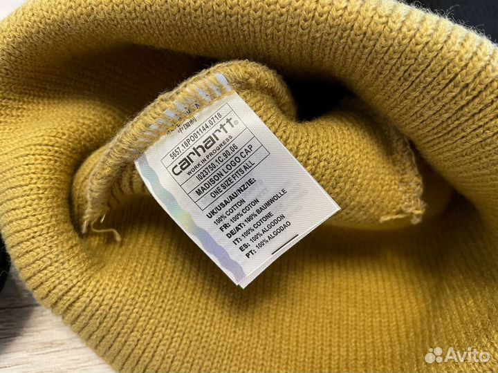 Шапка Carhartt Polo Ralph Lauren Bear новая