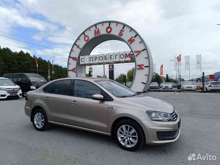 Volkswagen Polo 1.6 AT, 2019, 148 487 км