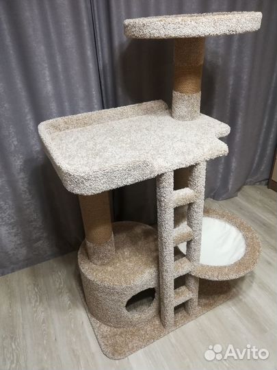 Шикарный домик, когтеточка, гамачок