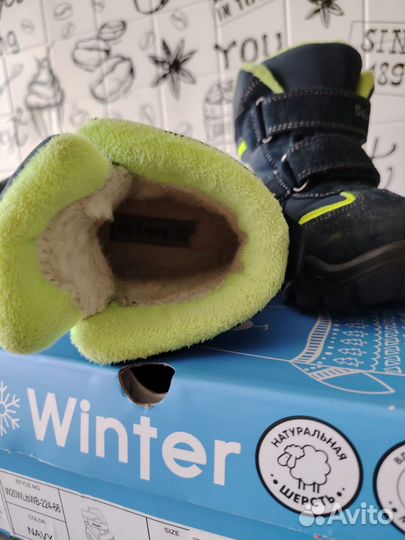 Ботинки зимние