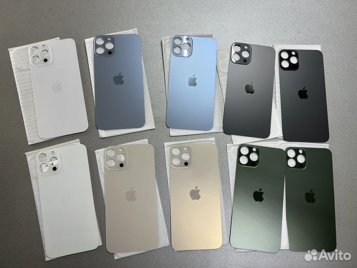 Заднее стекло iPhone XS MAX в корпусе 13pro