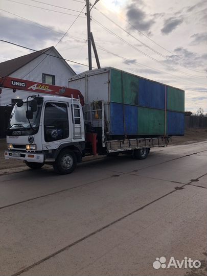 Эвакуатор кран борт