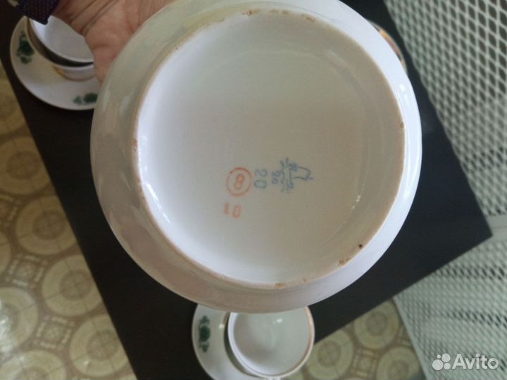 Чайный сервиз завод Пролетарий