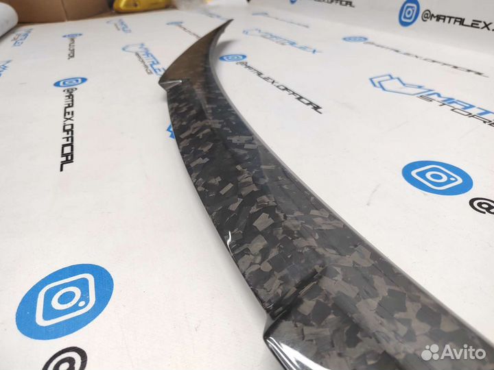 BMW F82 спойлер М4 стиль кованный карбон