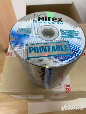 Dwd-R диски Mirex белые резерв 500