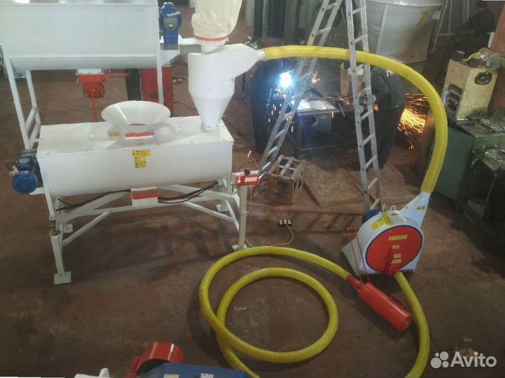 Линия для приготовления комбикорма aтм 3.0