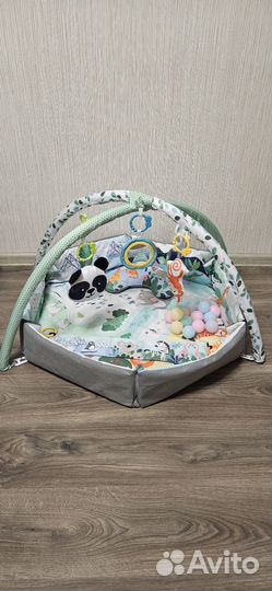 Коврик-манеж трансформер