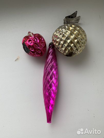 Елочные игрушки СССР