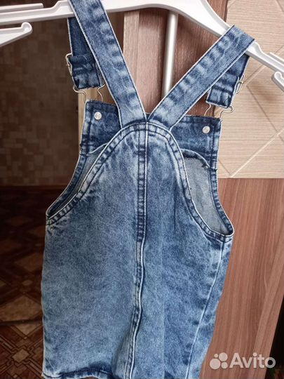 Джинсовый комбинезон и сарафан 92 gloria jeans