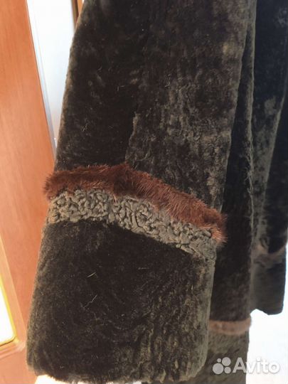Шуба мутоновая 46 р-р