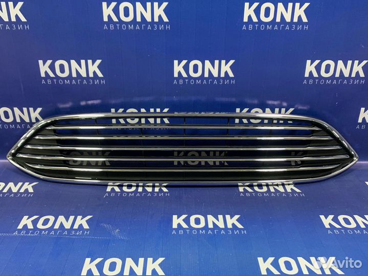 Решетка радиатора на Форд Фокус 3 рестайлинг хром