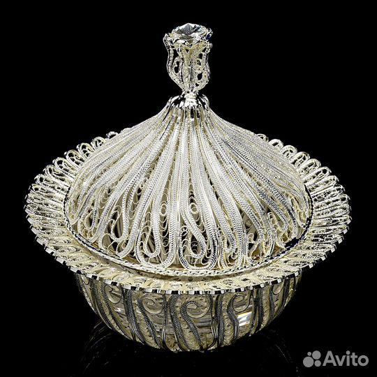 Эксклюзивный чайный набор из филиграни